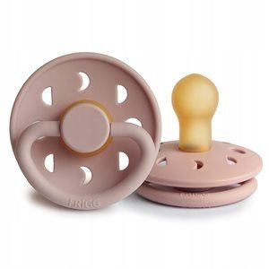 Smoczek Kauczuk Moon Blush - Rozmiar 1 0-6mc FRIGG