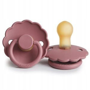 Smoczek Daisy Kauczuk Dusty Rose - Rozmiar 1 FRIGG