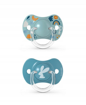 Smoczek SUAVINEX SX PRO FOREST 0-6M blue 2szt.