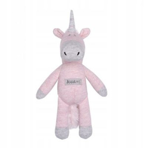 Grzechotka Jednorożec Pink JUDDLIES organic cotton