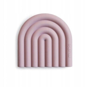 Mushie - Gryzak silikonowy RAINBOW Mauve