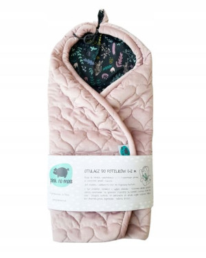 Otulacz do fotelika PINK &BOTANIC Pink No More