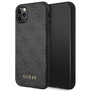 Guess hard case 4G Metal Gold Logo  Samsung Galaxy S22 Plus + Guess Szary