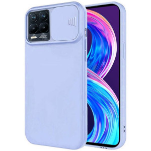 Etui Silikonowe z Osłoną na Aparat Samsung A13 4G Inny Niebieski