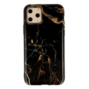 Marble Silikon  Wzór 4 Samsung A51  Czarny/Złoty
