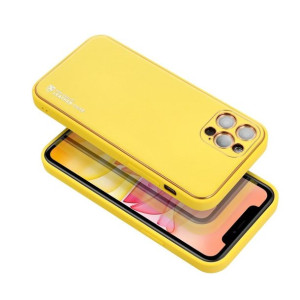 Futeral Forcell Leather Case Skorzany Samsung A32 5g Zolty