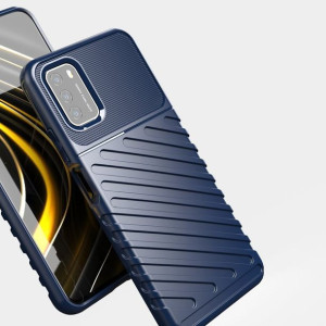 etui Thunder TPU CASE Samsung A51  Granatowy