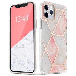 Etui TECH-PROTECT MARBLE ”2”  Samsung S21 FE Tech-Protect Odcienie różowego