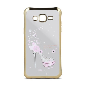 Etui Bumper Samsung A3 2016 Beeyo Złoty