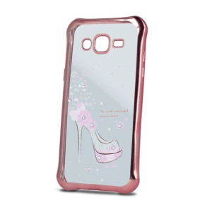 Etui Bumper Samsung A3 2016 Beeyo Różowy