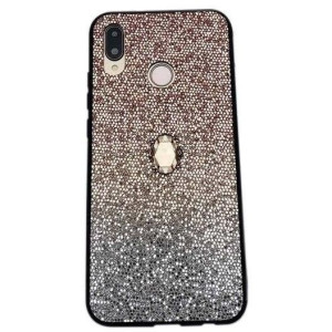 Etui Bumper Bee Glitter Samsung A40  Złoty