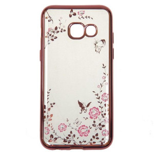 Etui Bumper Samsung A50 Bumper Złoty Róż