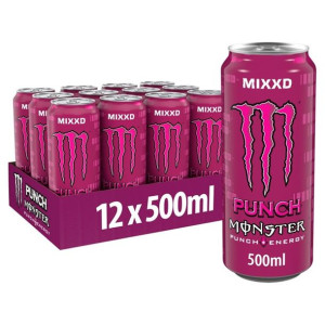 Monster Energy Drink Mixxd Punch 500ml X12