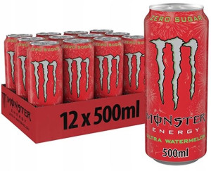 MONSTER ENERGY DRINK Ultra Watermelon 500ml x12