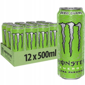MONSTER ENERGY Ultra Paradise Napój 500ml x 12
