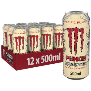 MONSTER ENERGY DRINK Pacific Punch Napój 500ml x12