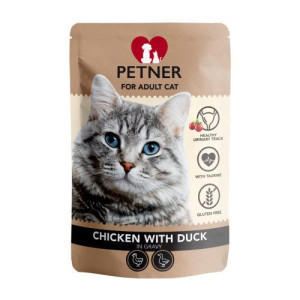 Petner Cat Chicken with Duck 85g