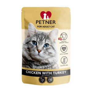 Petner Cat Chicken with Turkey 85g