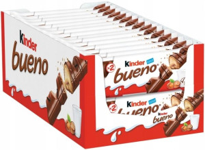 Baton KINDER BUENO Wafelek Ferrero 30szt x 43g