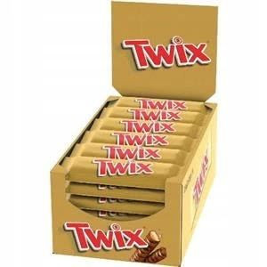 Baton TWIX Karmel Ciastko Czekolada 30 x 50 g
