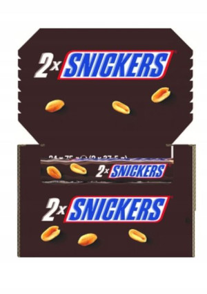 Baton SNICKERS z Karmelem 2 - PACK 24 SZT x 75g
