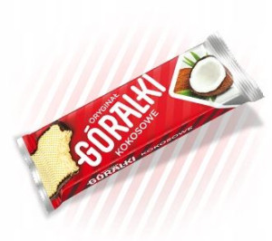 Wafelki GÓRALKI Kokos w Polewie BATON 36sztx50g