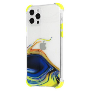 Watercolor Case Xiaomi Mi 11i / Poco F3 / Redmi K40 /PRO  Granat/Limonka