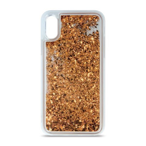 Etui Liquid Case Gold  Xiaomi Redmi Note 9 Inny Złoty