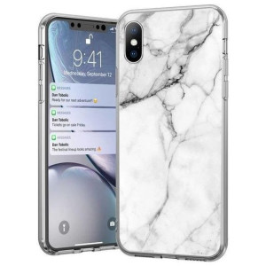 Etui Wozinsky Marble Xiaomi Mi 10 Lite Wozinsky Odcienie białego