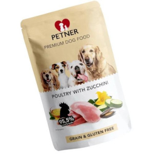 Petner Dog Mini Poultry with Zucchini 150g