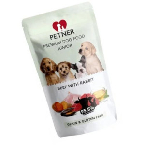 Petner Dog Mini Junior Beef with Rabbit 150g