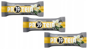 Baton PROTEINOWY Bakalland WANILIOWY IZOLAT 3x 35g