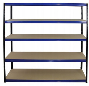 Regał metalowy magazynowy Helios HNN_196X150X50_5_275 ilość półek 5 /275 kg
