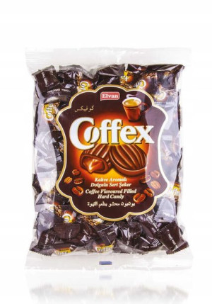 Cukierki Elvan Coffex Kawowe Nadziewane 1kg