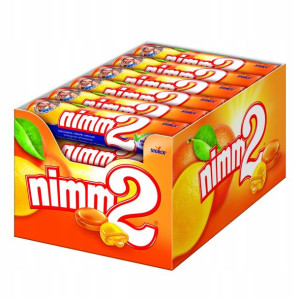 Nimm2 CUKIERKI OWOCOWE WITAMINY Dropsy 24szt x 50g