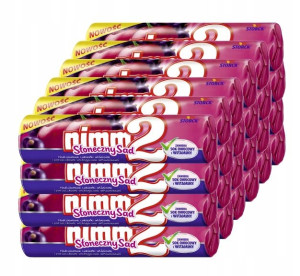 Nimm2 Cukierki Słoneczny Sad Witaminy Drops 24x50g