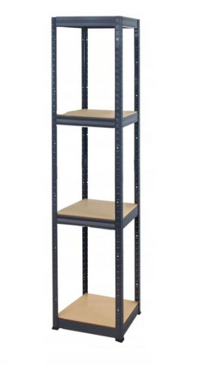 Regał metalowy magazynowy Helios HGG_180X035X35_4_0WZ ilość półek 4 /175 kg