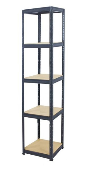 Regał metalowy magazynowy Helios HGG_196X050X50_5_0WZ ilość półek 5 /175 kg
