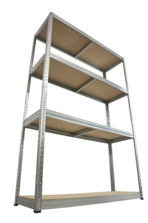 Regał metalowy magazynowy Helios HZZ_180X090X30_4_275 ilość półek 4 /275 kg