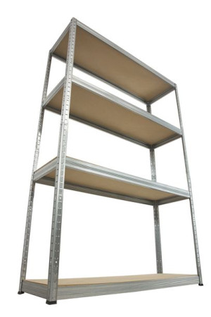 Regał metalowy magazynowy Helios HZZ_180X090X45_4_175 ilość półek 4 /175 kg