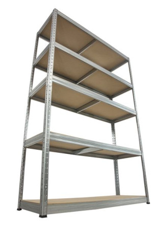 Regał metalowy magazynowy Helios HZZ_180X090X35_5_275 ilość półek 5 /275 kg