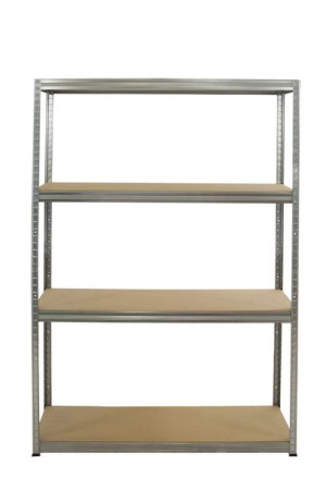 Regał metalowy magazynowy Helios HZZ_180X180X30_4_175 ilość półek 4 /175 kg