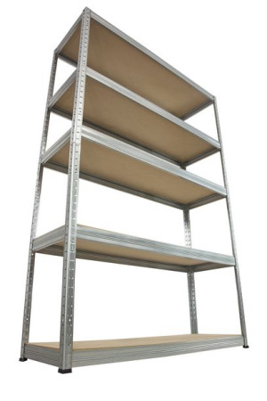 Regał metalowy magazynowy Helios HZZ_180X090X35_5_175 ilość półek 5 /175 kg