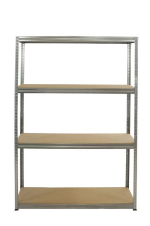 Regał metalowy magazynowy Helios HZZ_180X120X40_4_400 ilość półek 4 /400 kg