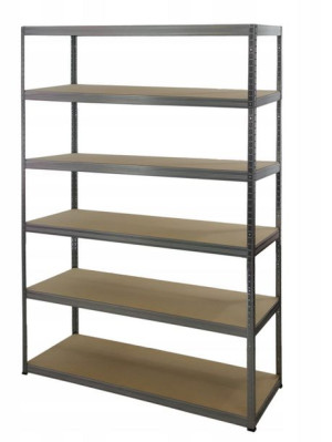 Regał metalowy magazynowy Helios HZZ_180X180X50_6_275 ilość półek 6 /275 kg