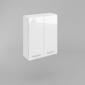 Szafka łazienkowa wisząca W5 50 cm biały połysk