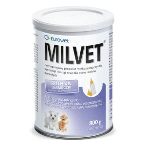 EUROWET MILVET preparat mlekozastępczy 800g