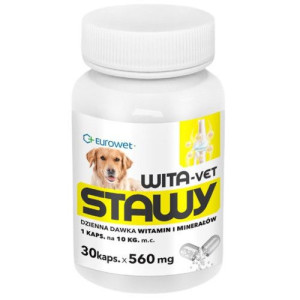 EUROWET WITA-VET STAWY 560mg 30 kapsułek