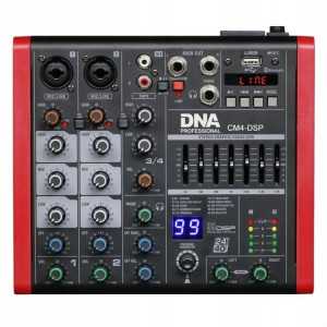 Dna Cm4-dsp - Mikser Audio Usb Mp3 Bl