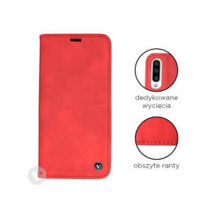 Etui Portfel Xiaomi Mi A3 Wisko Czerwony